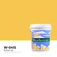 Cat Tembok Mowilex Weathercoat 2.5Lt Galon Plastik - Buttercup