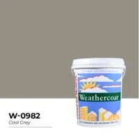 Cat Tembok Mowilex Weathercoat 2.5Lt Galon Plastik - Cool Grey