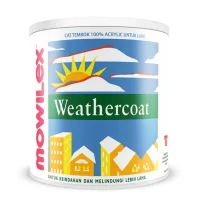 Cat Tembok Mowilex Weathercoat 20Lt Pail Plastik - Honey White