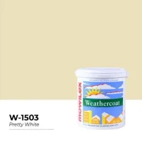 Cat Tembok Mowilex Weathercoat 2.5Lt Galon Plastik - Pretty White
